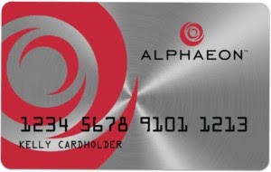 Image of an Alphaeon credit card.